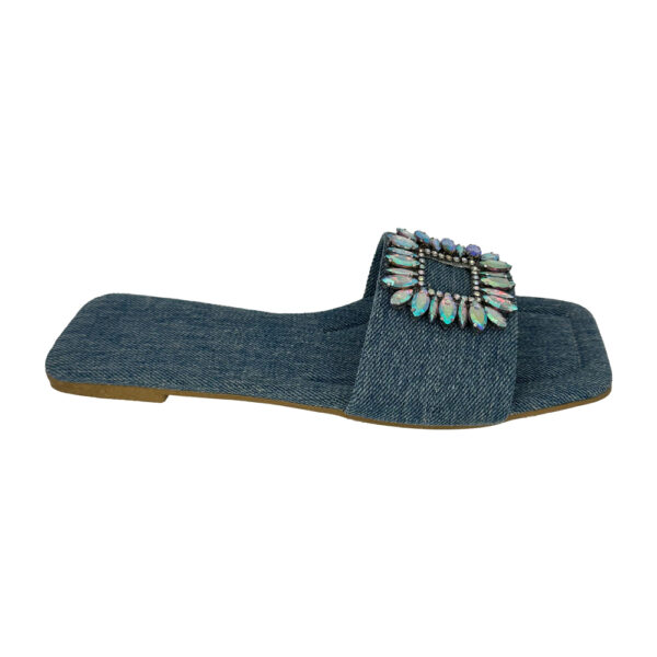 Demin Stone Sandal