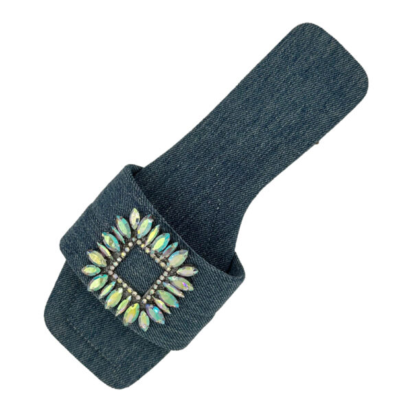Demin Stone Sandal - Image 2