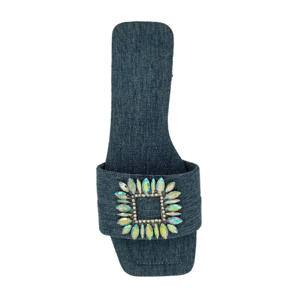 Demin Stone Sandal - Image 3