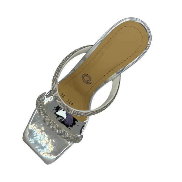 Silver High Heels - Image 2