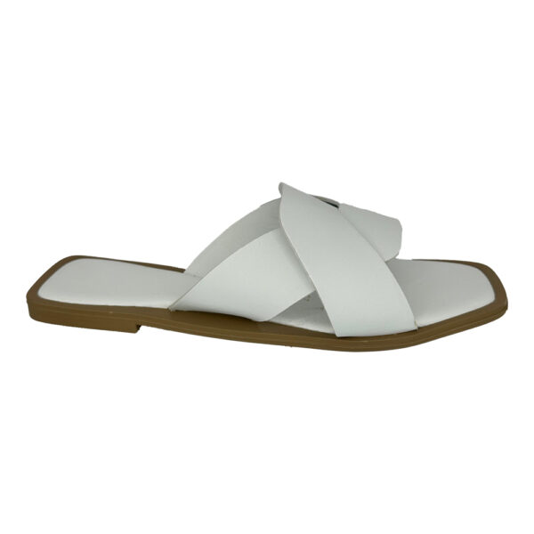 White Stripe Sandal