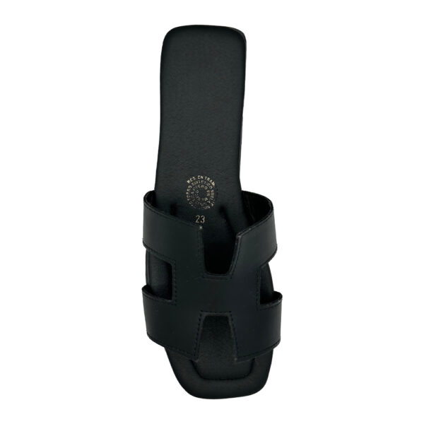 Black Dupe Sandal - Image 3