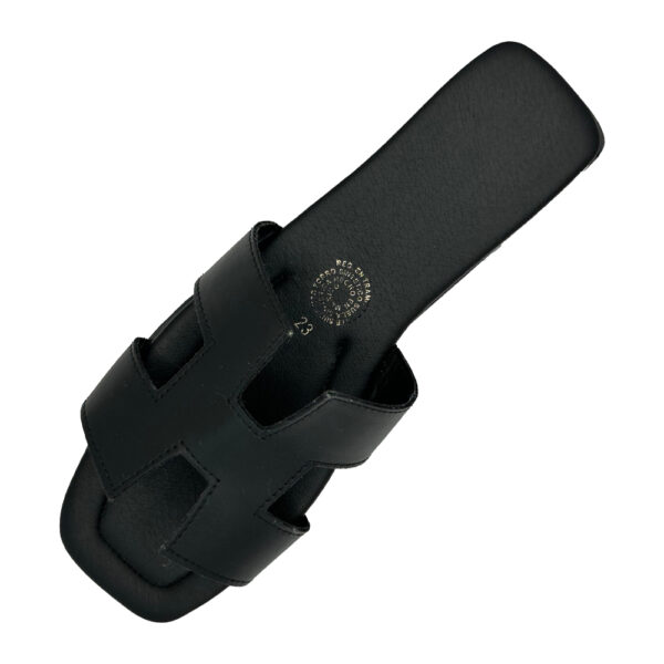 Black Dupe Sandal - Image 2